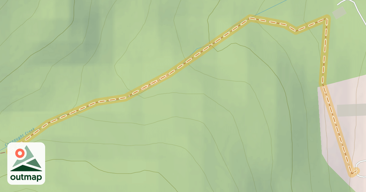 Map of Balu Pass Trail