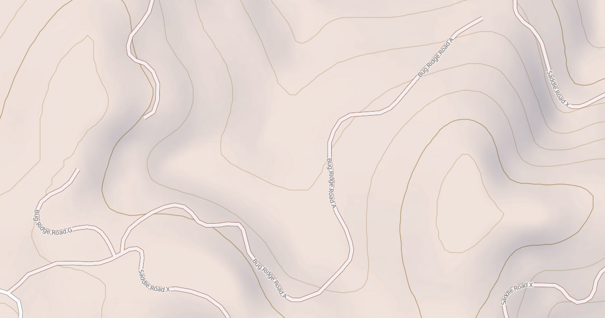 Map preview of BUG RIDGE A