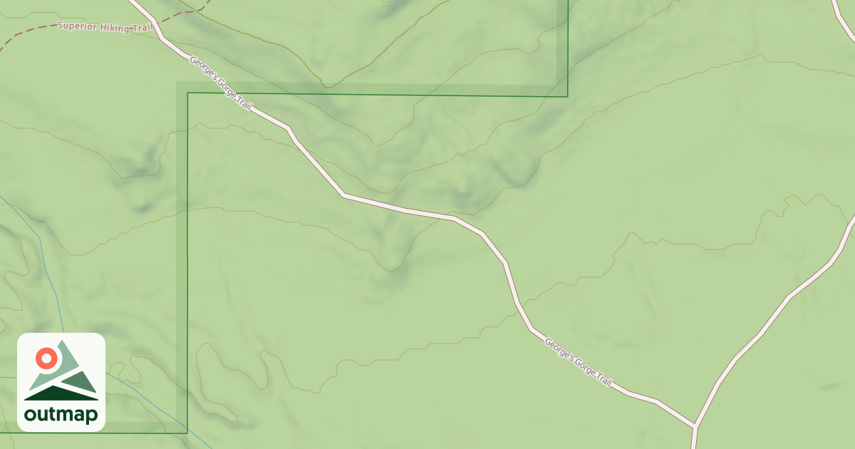 Map of Red Dot Trail