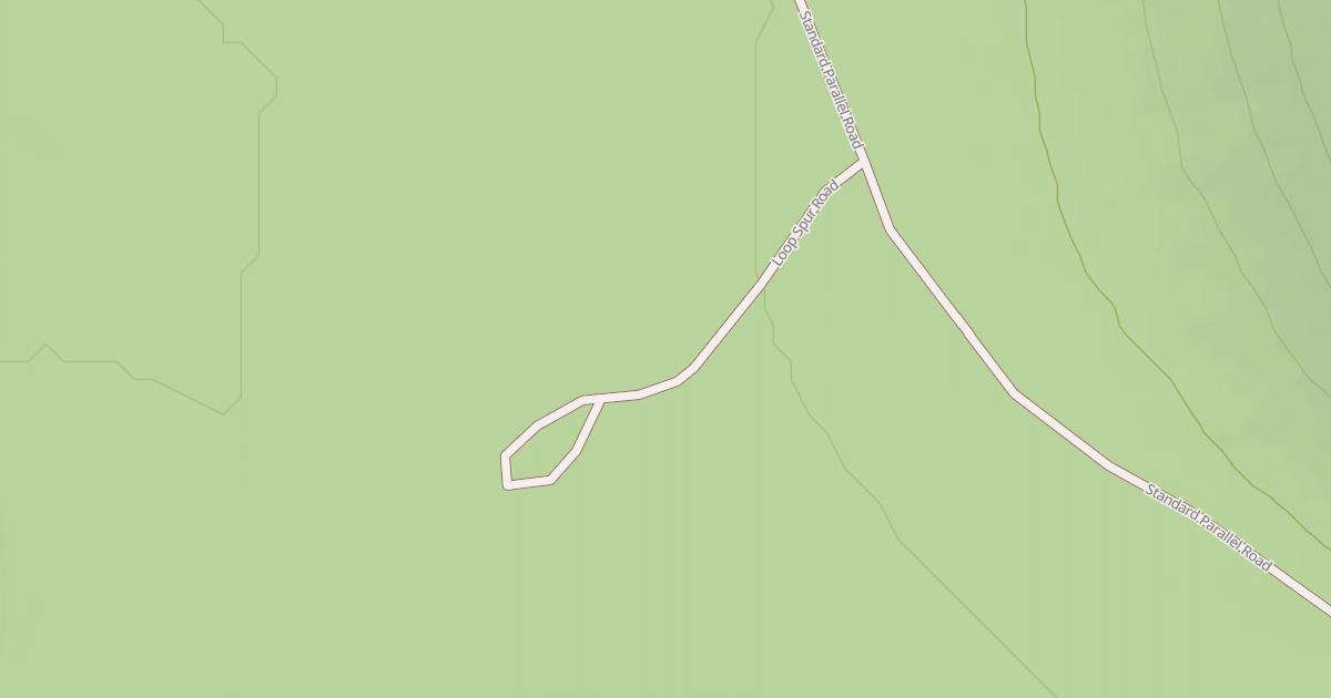 Map preview of LOOP SPUR ROAD