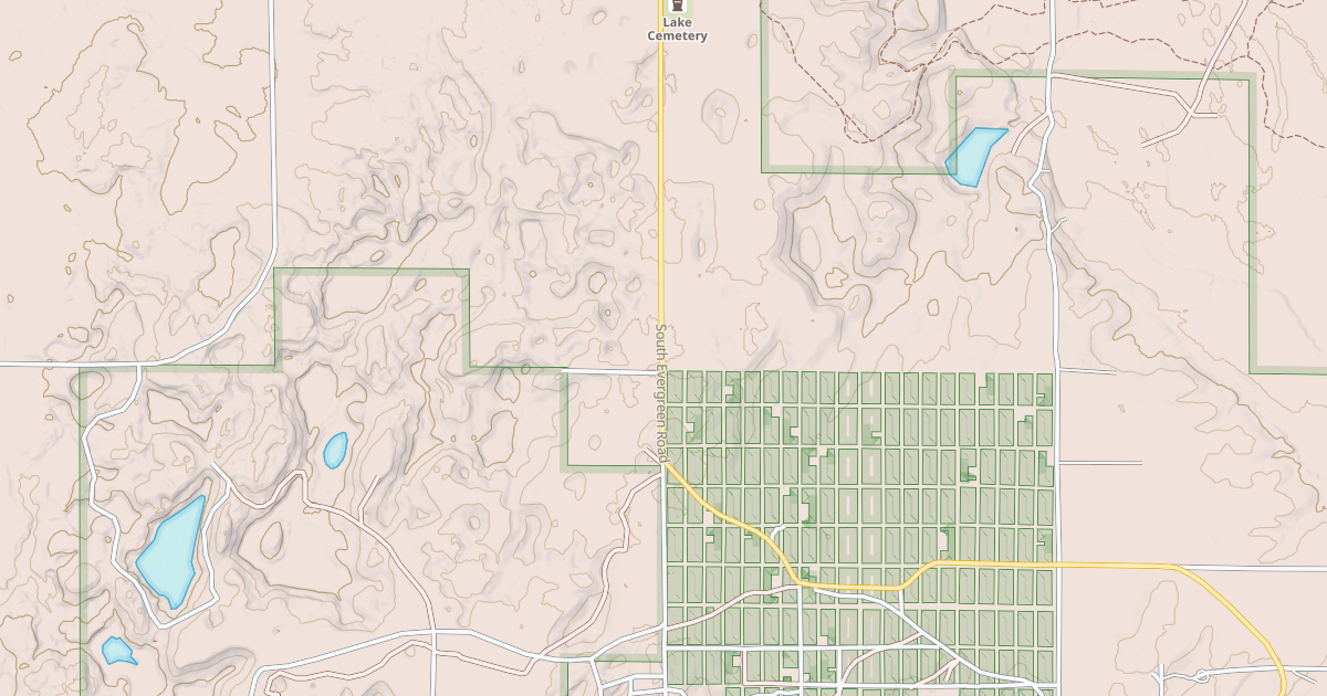 Map preview of Newaygo-Wellston Smt Dnr3