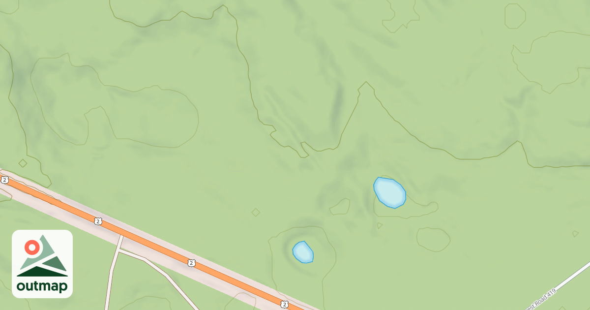 Map of FR 419C