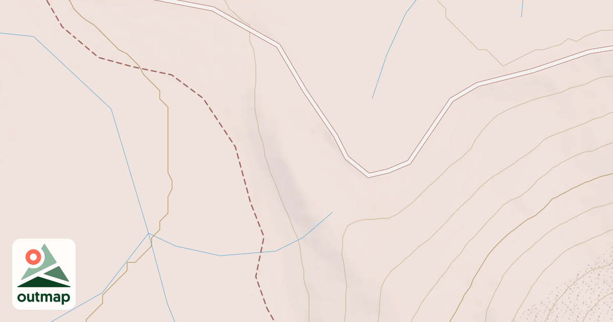 Map of BEAR BUTTE T1