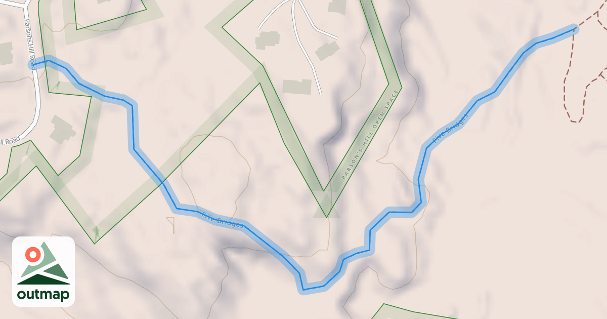 Map of Five Bridges