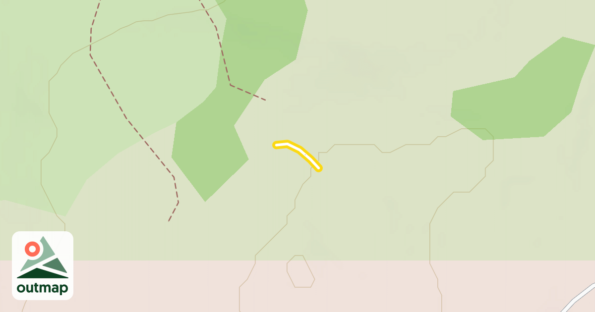 Map of Alpine Meadows Loop