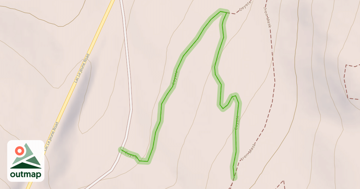 Map of Coyote