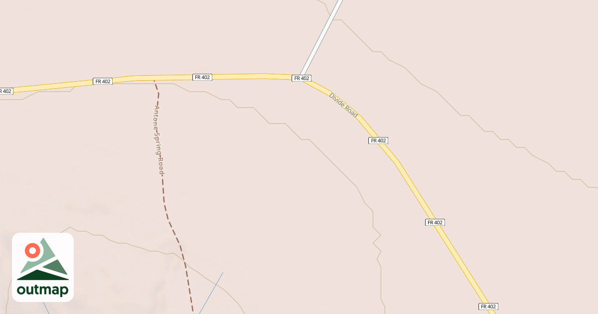Map of ANTONE SPRING