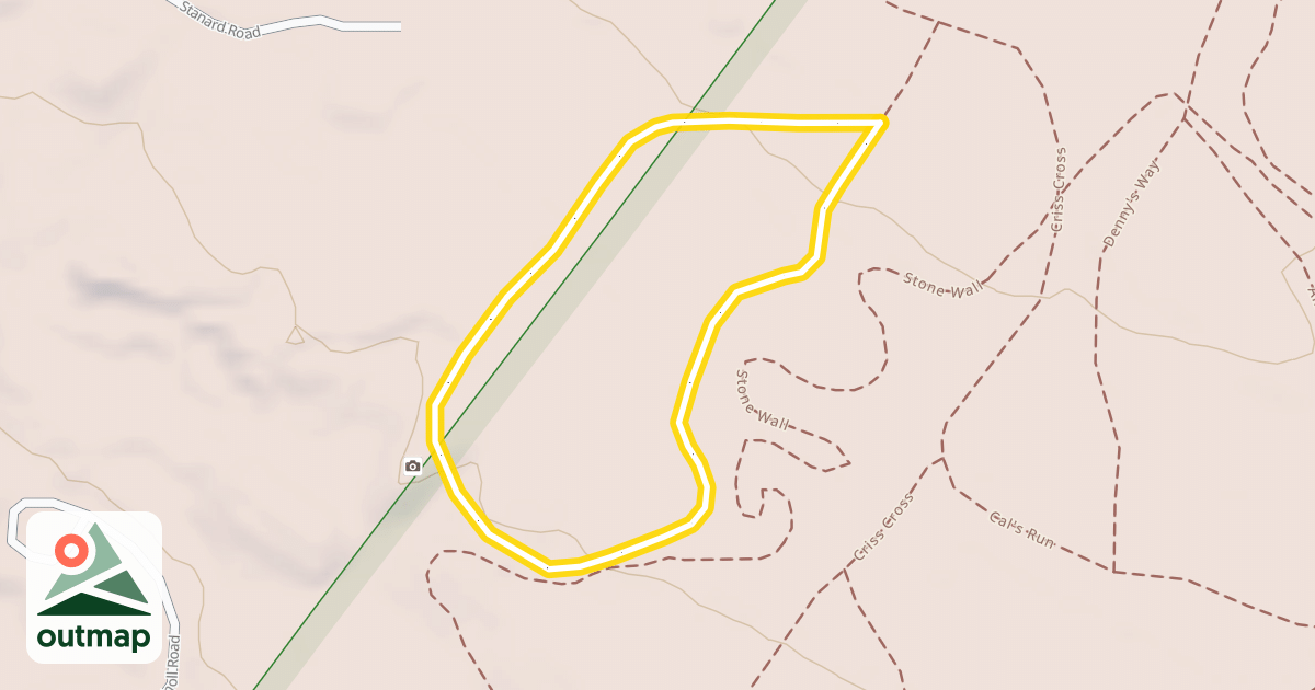 Map of Mountain View Loop