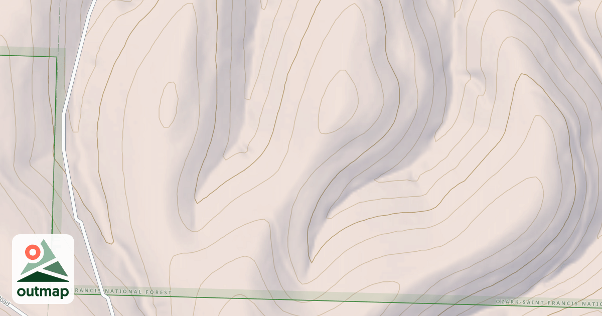 Map of BIG FLAT