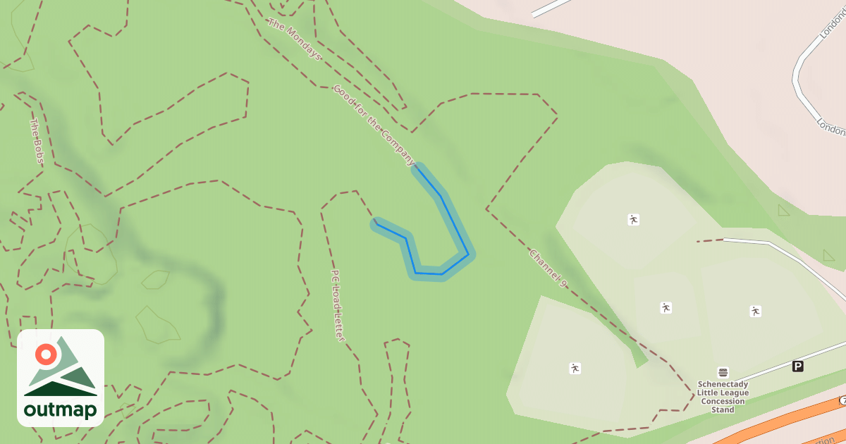 Map of Red Swingline
