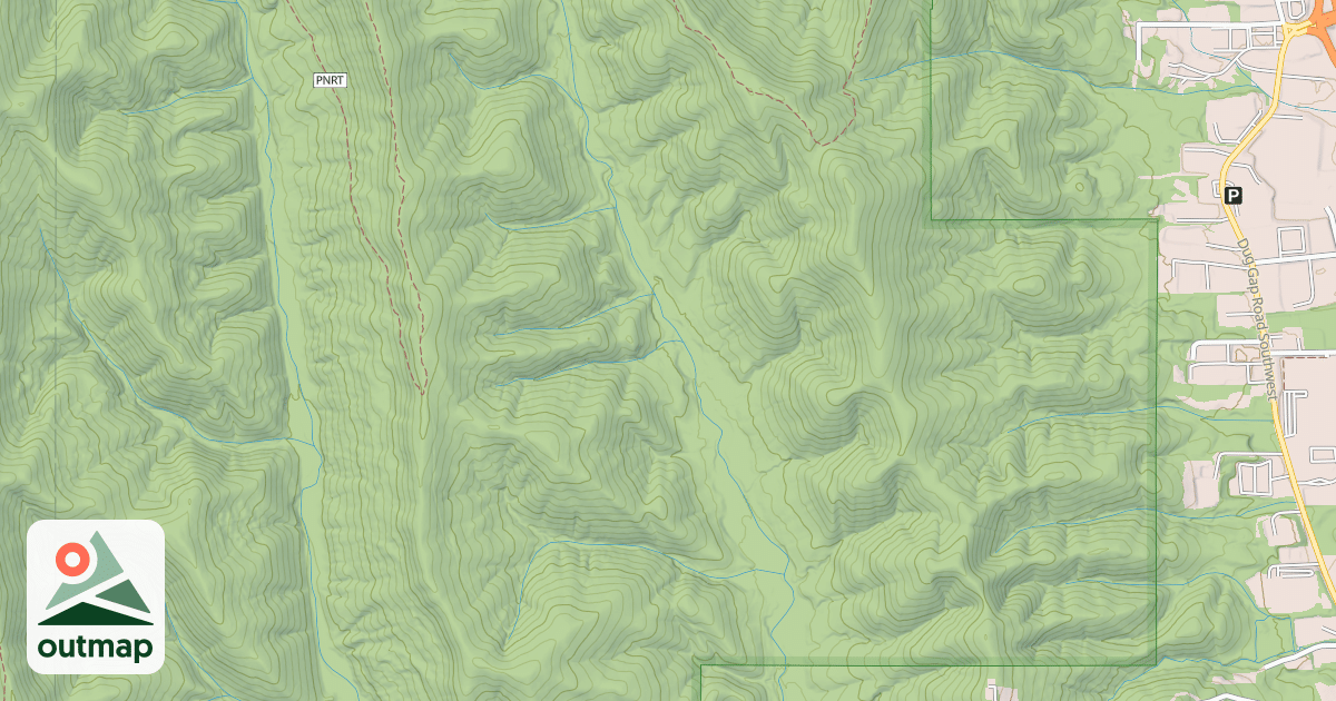 Map of STOVER CK