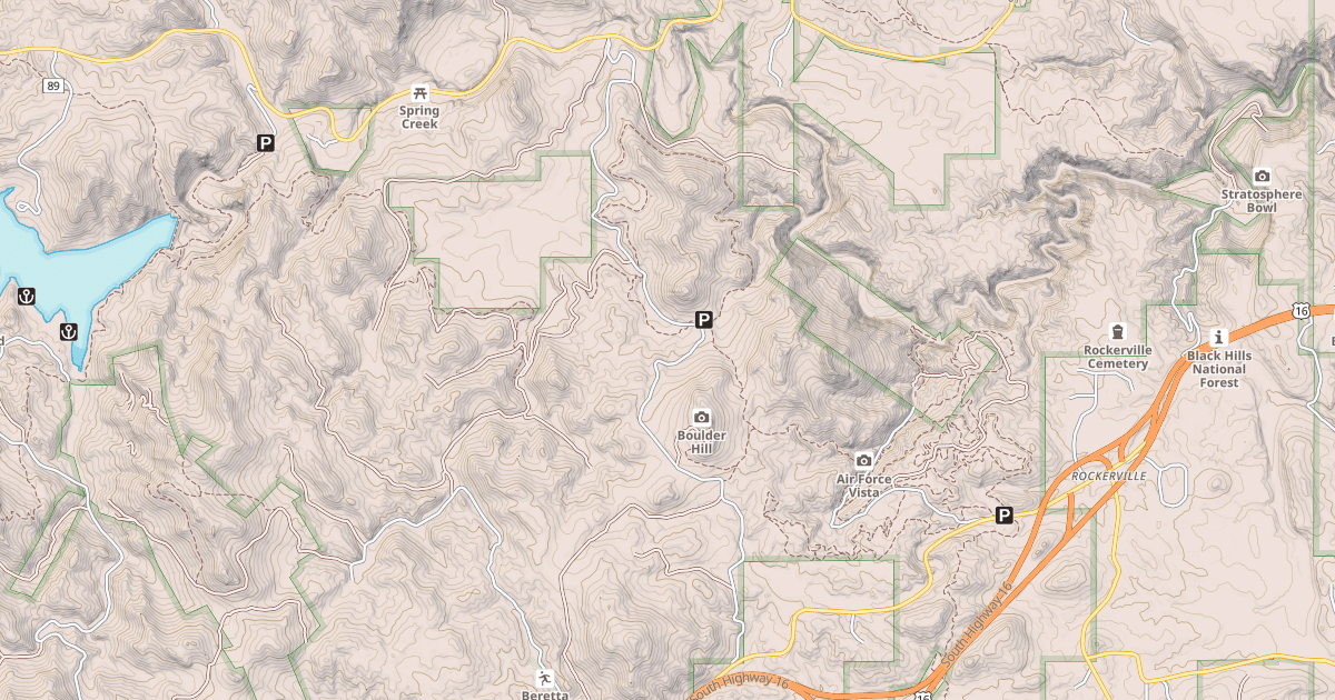 Map preview of BOULDER HILL