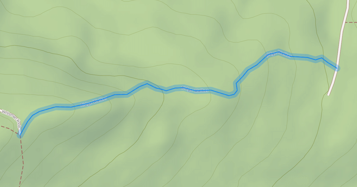 Map preview of Ridge Walker