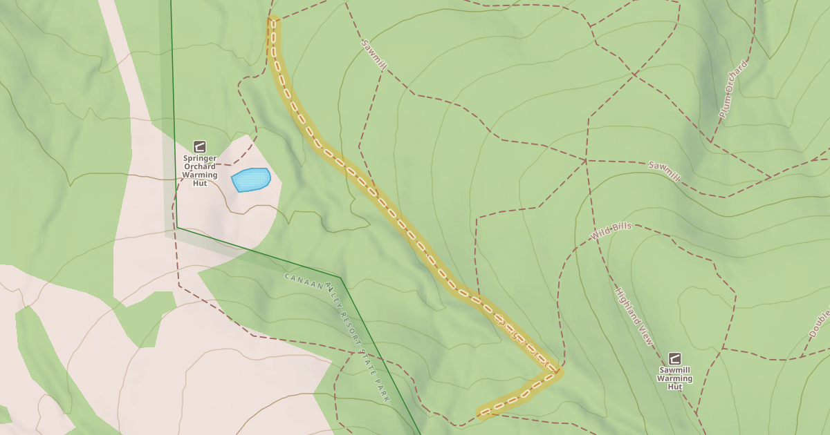 Map preview of Springer Forest