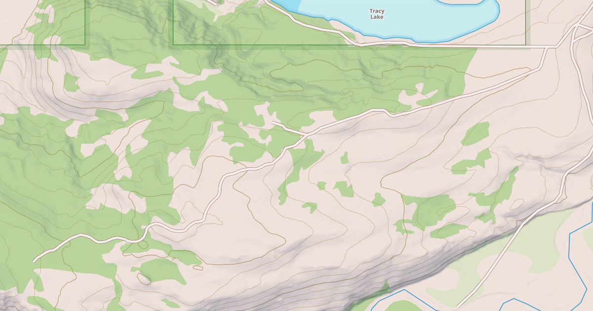 Map preview of BURRO HILL ROAD