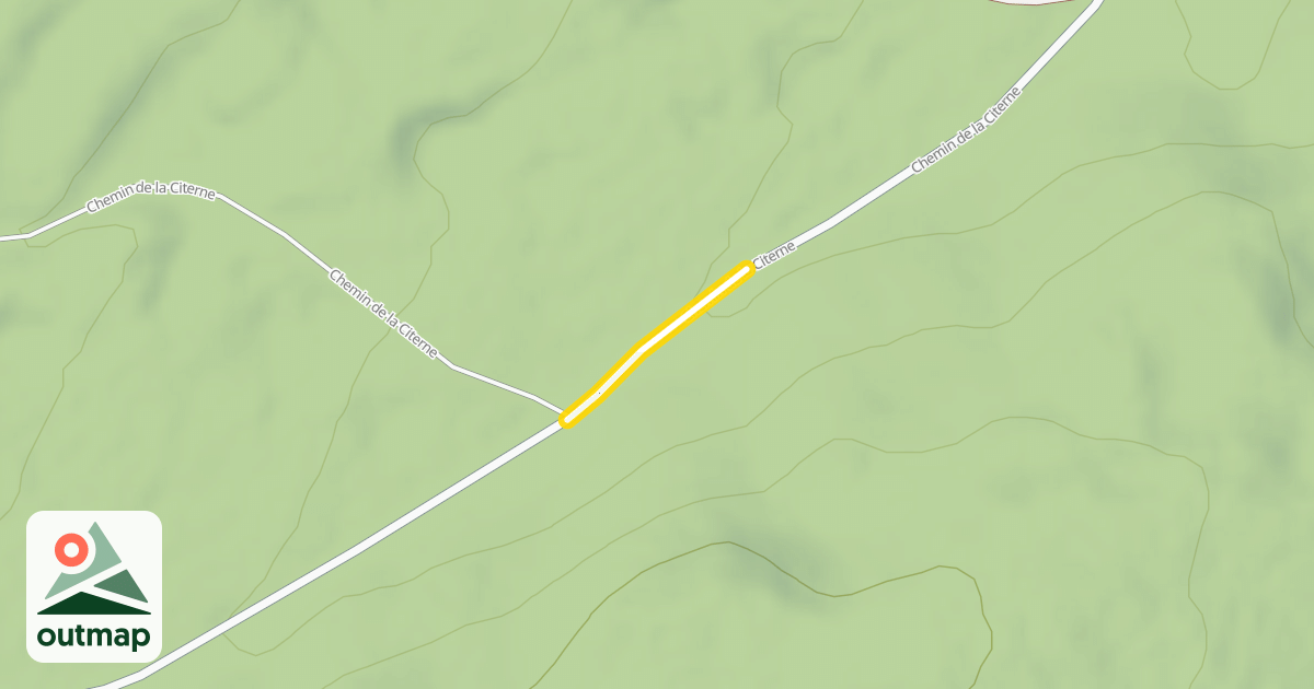 Map of Chemin de la Citerne
