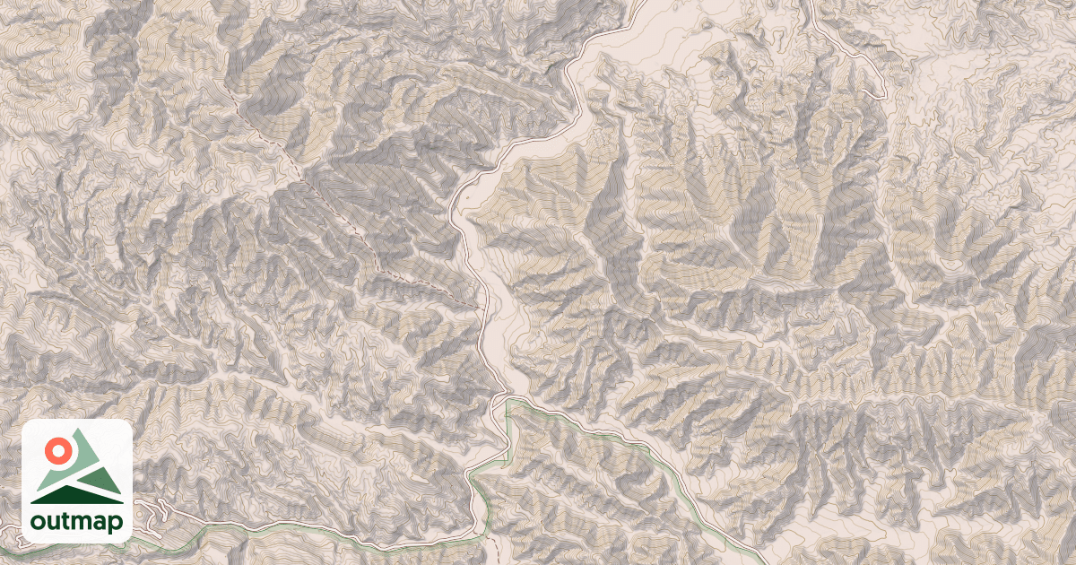 Map of BUCKHORN