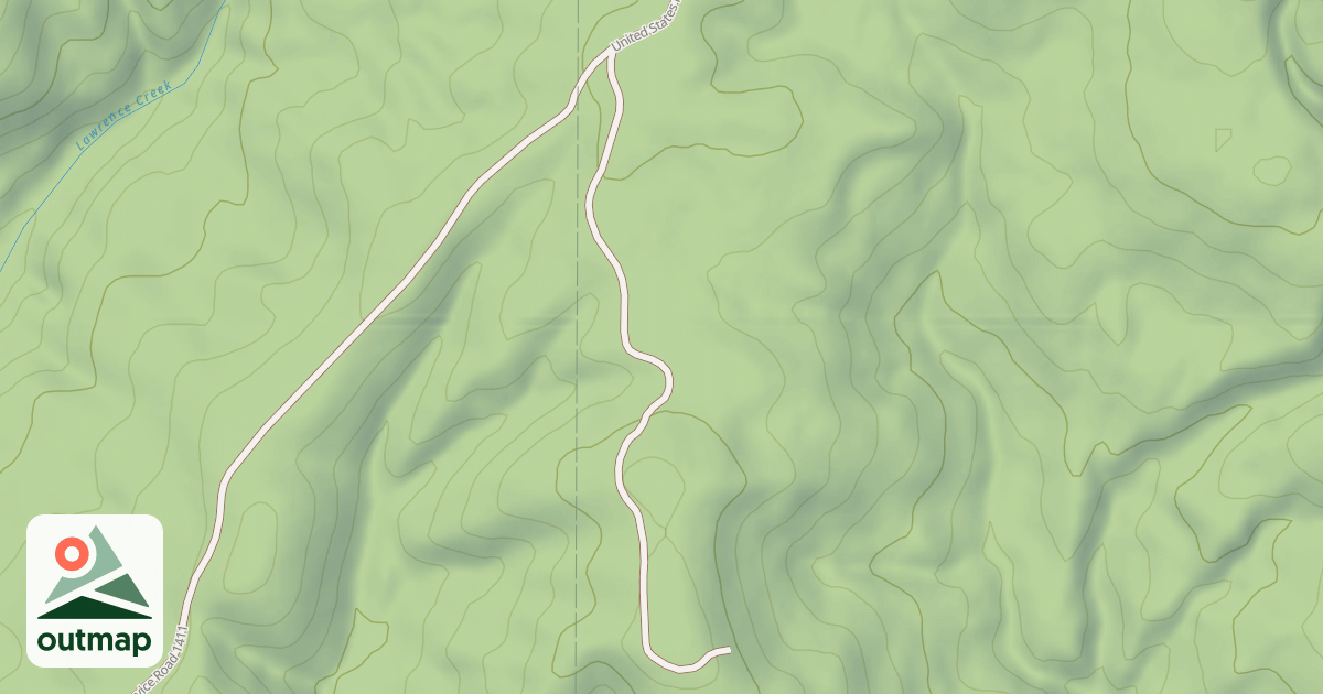 Map of USFS Motor Vehicle Use Map Roads {591ECE05-41F4-48E6-B248-C48D8DDE2719}