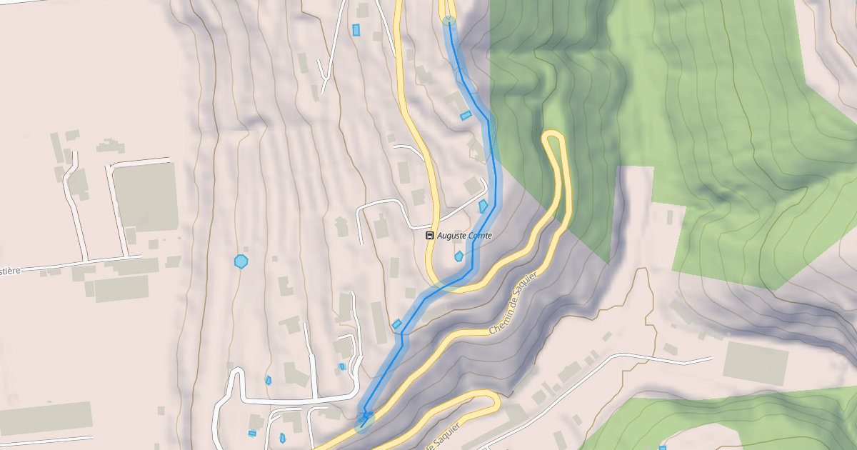 Map preview of Raccouci Auguste Conte