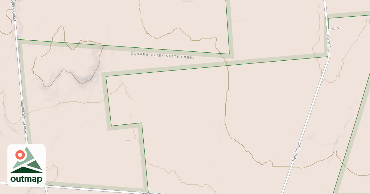Map of Unnamed Snowmobile Trail