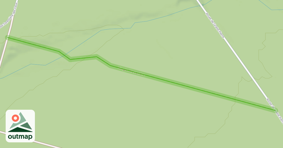 Map of Single Alexandre