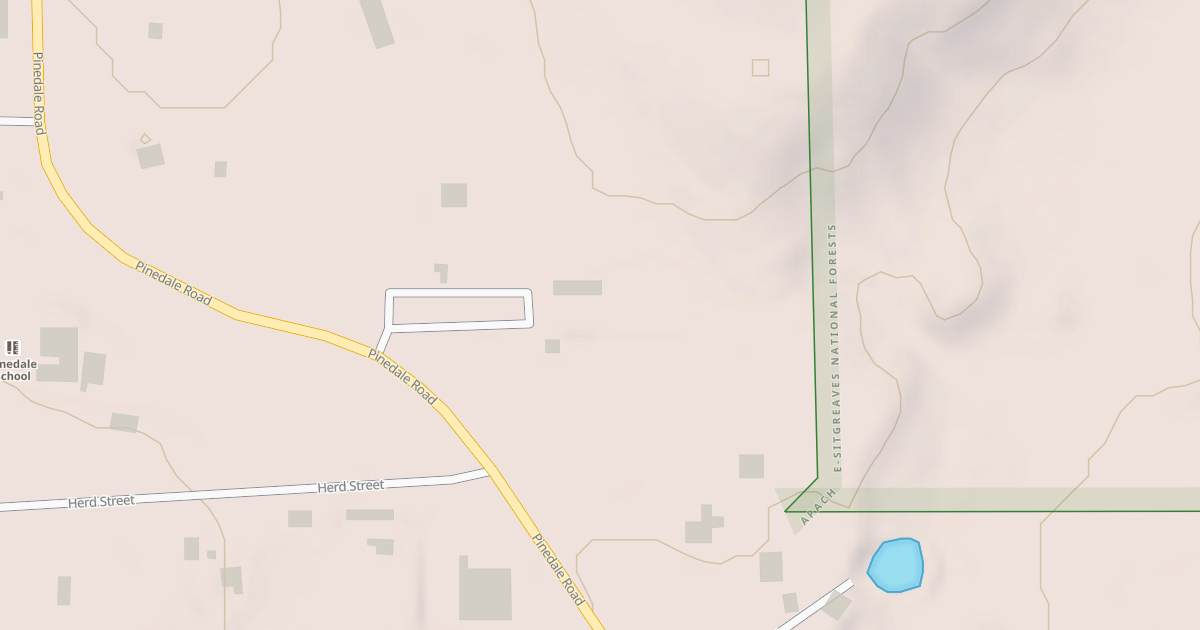 Map preview of PINEDALE W.C.