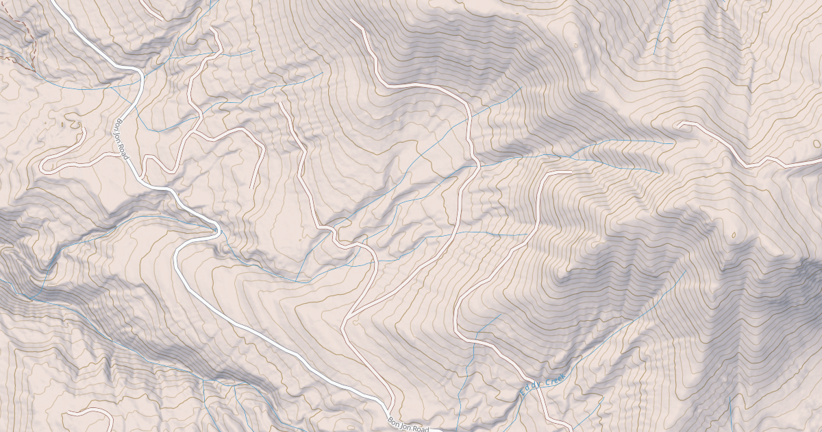 Map preview of USFS National Forest System Roads {391F37B1-81B8-4DCF-A4B6-F8CB85A10AD4}