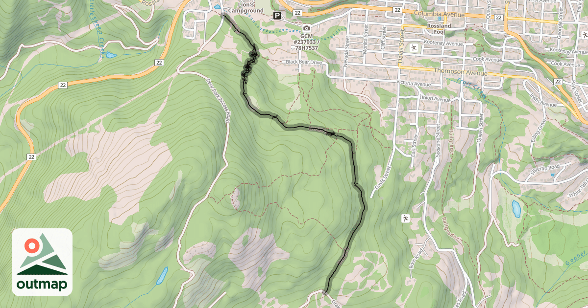 Map of Drake's