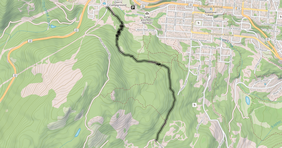 Map preview of Drake's