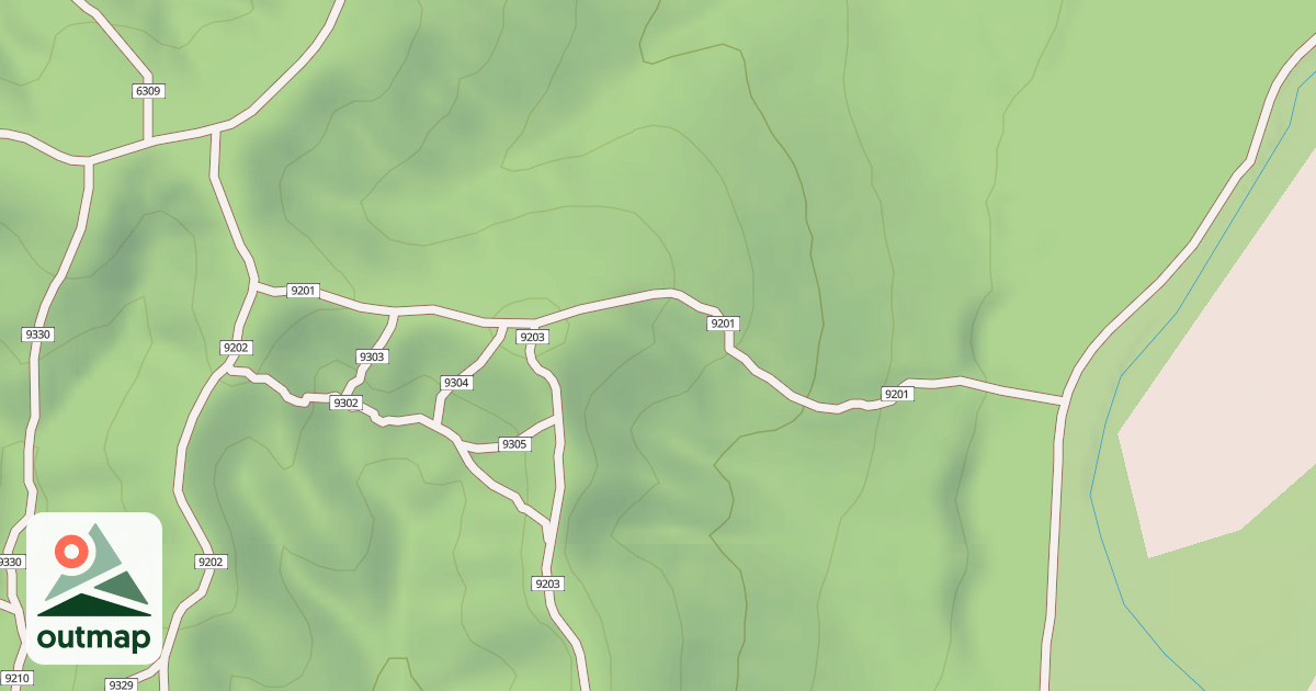 Map of USFS Motor Vehicle Use Map Trails 19240
