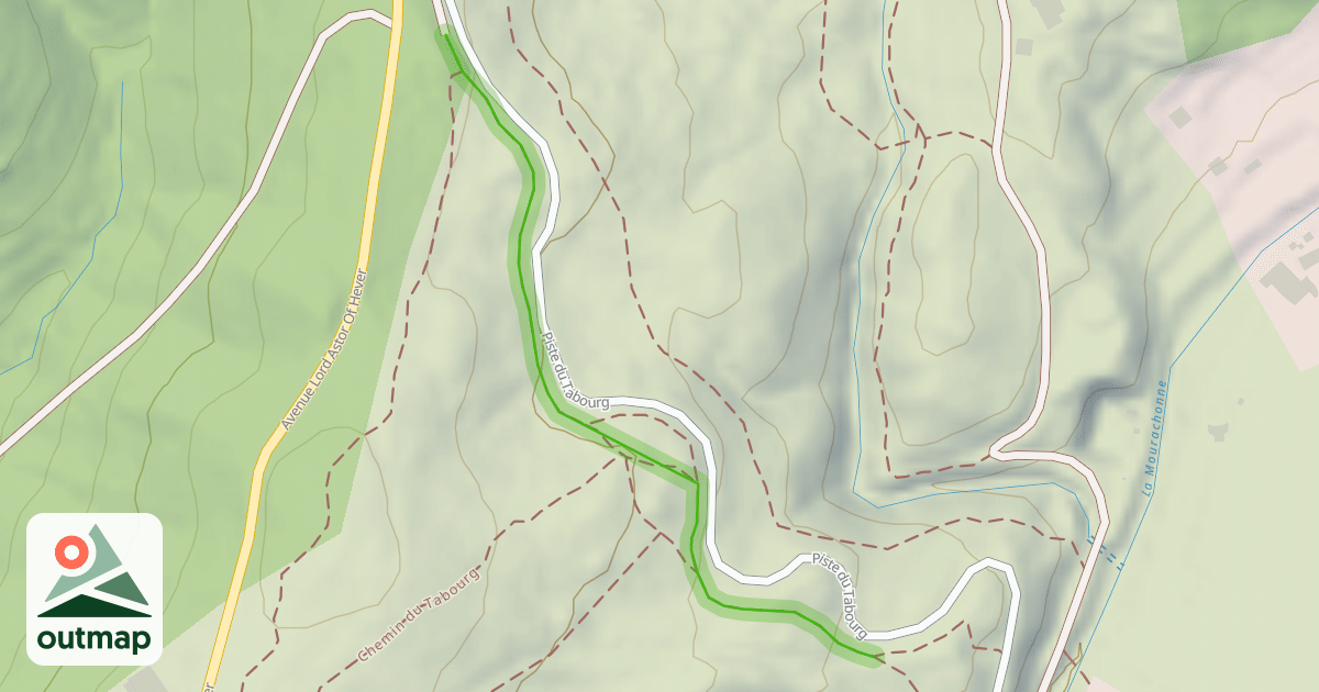 Map of Chemin du Tabourg