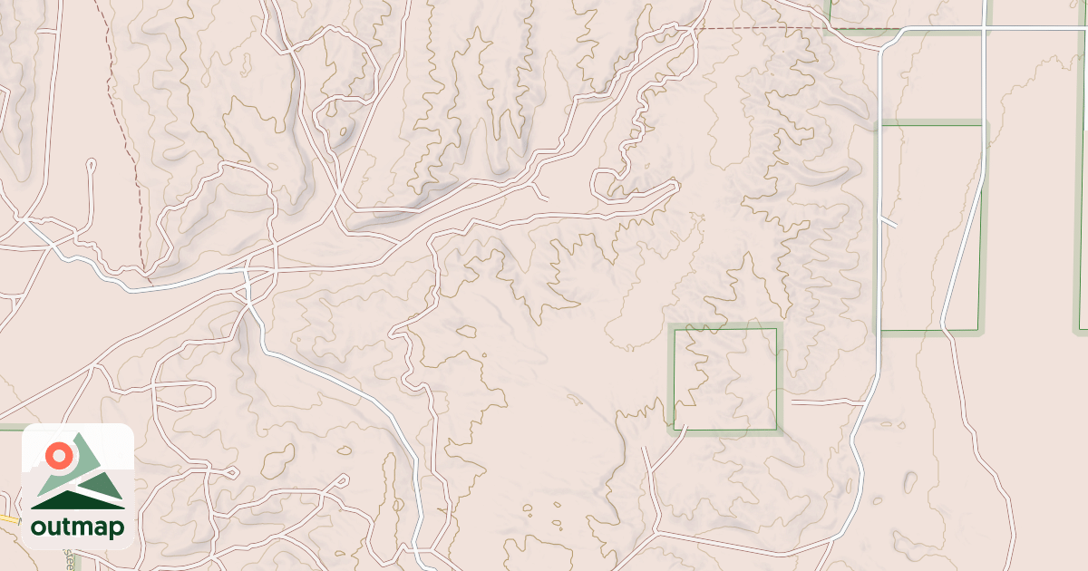 Map of Frederic Trail