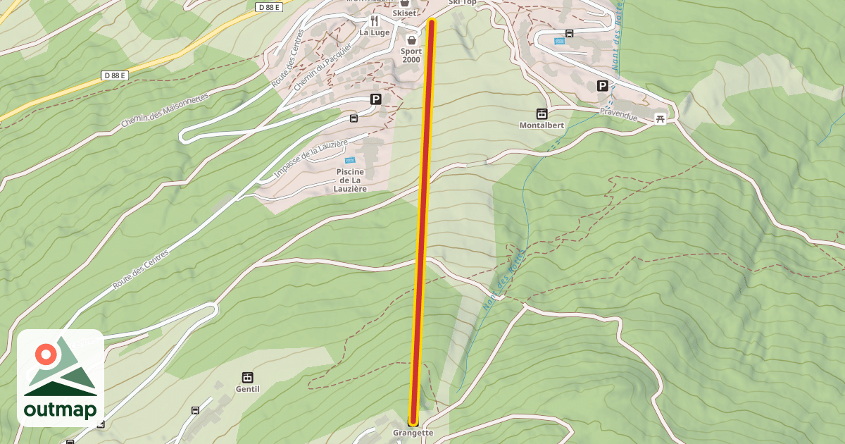 Map of Grangette