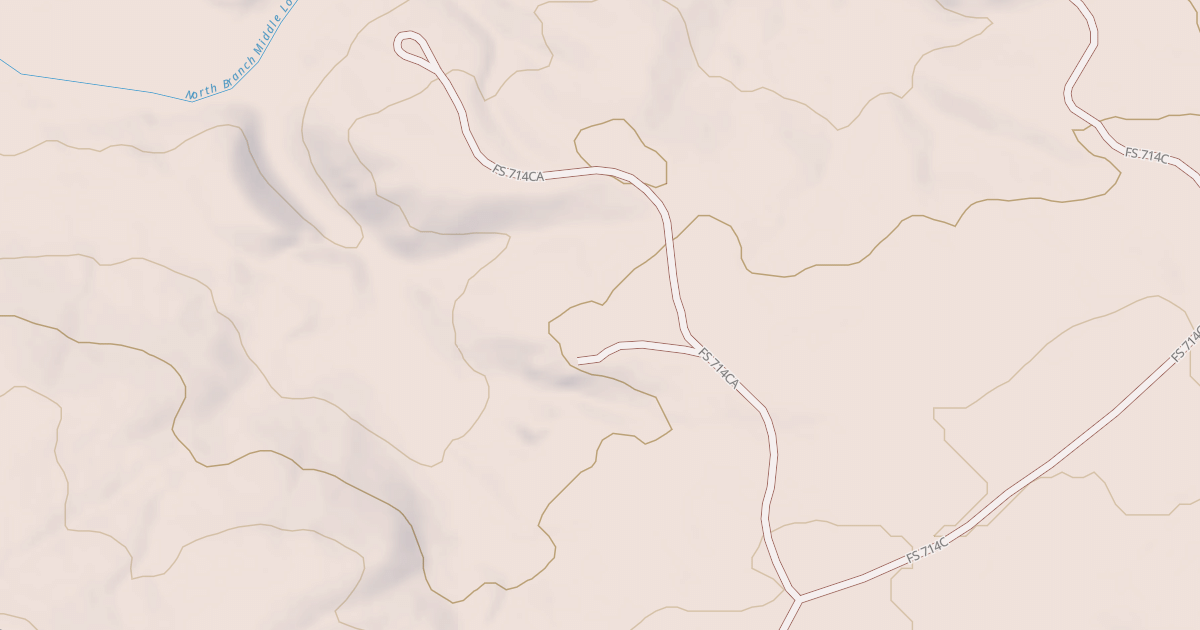 Map preview of DUCK POND SPUR