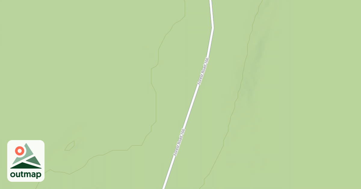 Map of FR 166L
