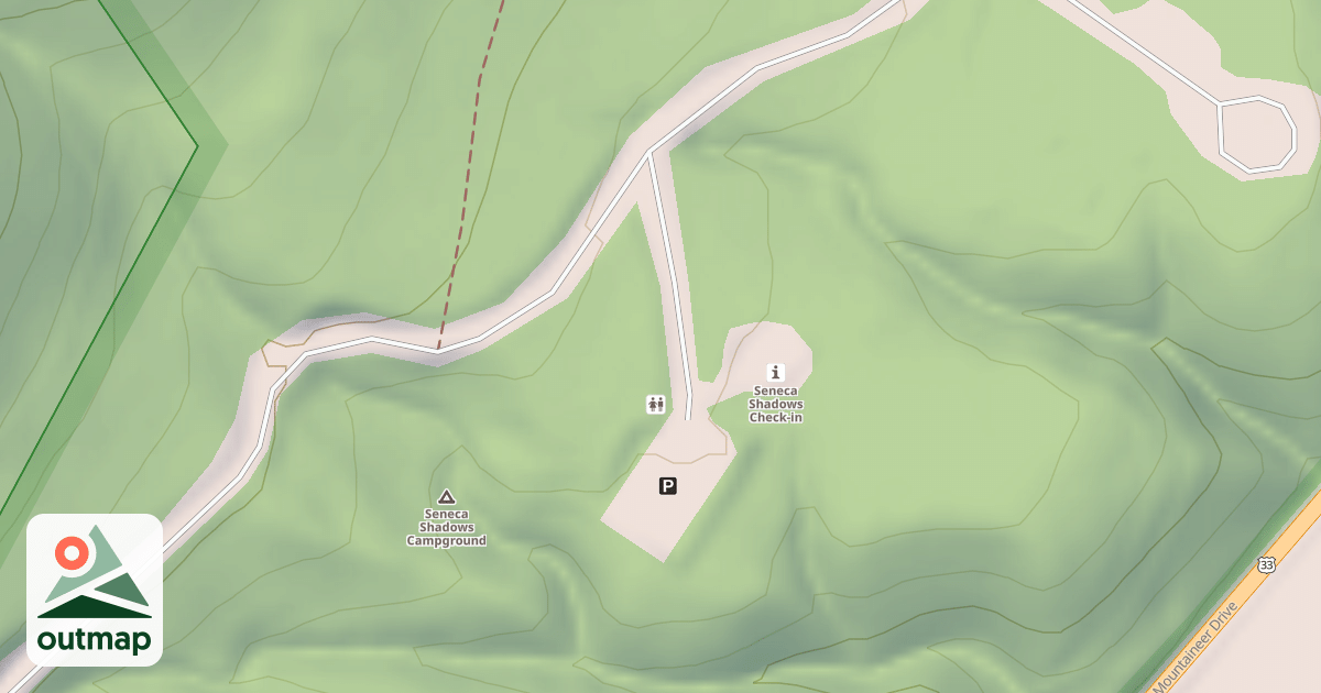 Map of SENECA SHADOWS CG SPUR G
