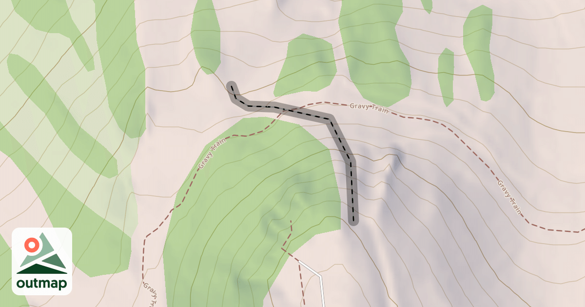 Map of Gravy Chute