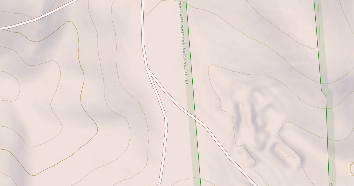 Map preview of USFS National Forest System Roads {BA102E27-C187-4623-B20F-D1E407ADC5AB}