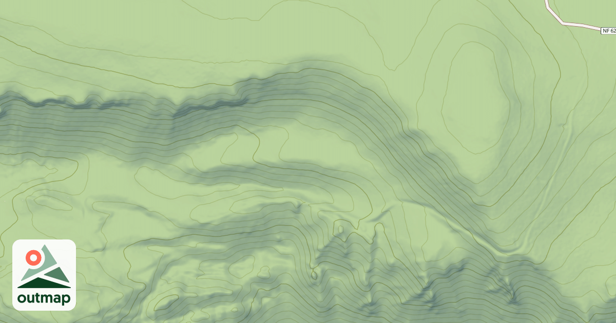 Map of USFS National Forest System Roads {41E1932C-9DD3-4B44-9252-61089E65E82D}