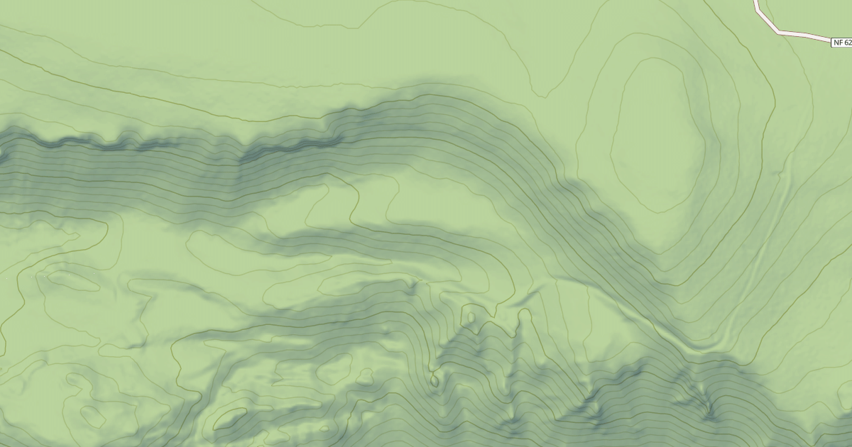 Map preview of USFS National Forest System Roads {41E1932C-9DD3-4B44-9252-61089E65E82D}