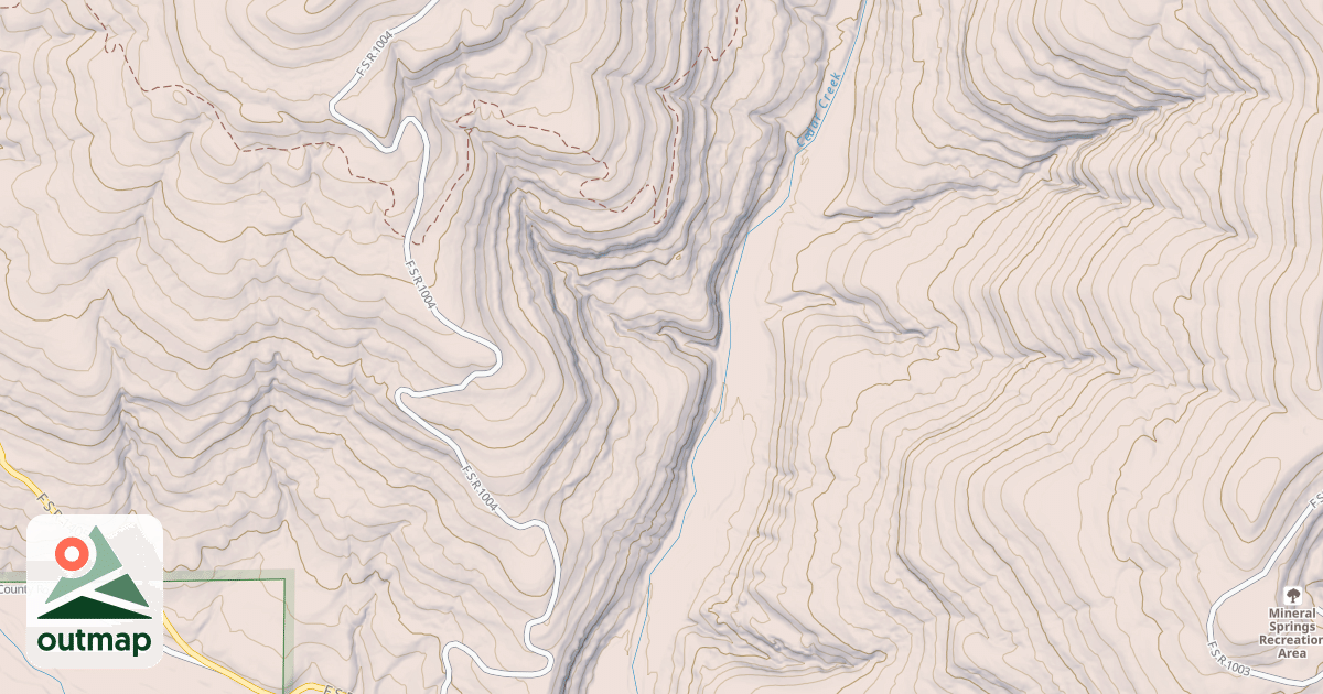 Map of USFS Motor Vehicle Use Map Roads {6E42BDE5-1EF3-4DD8-9E25-8AD45E9EB2E2}