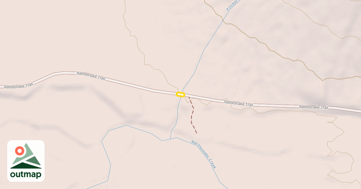 Map of Rattlesnake Trail