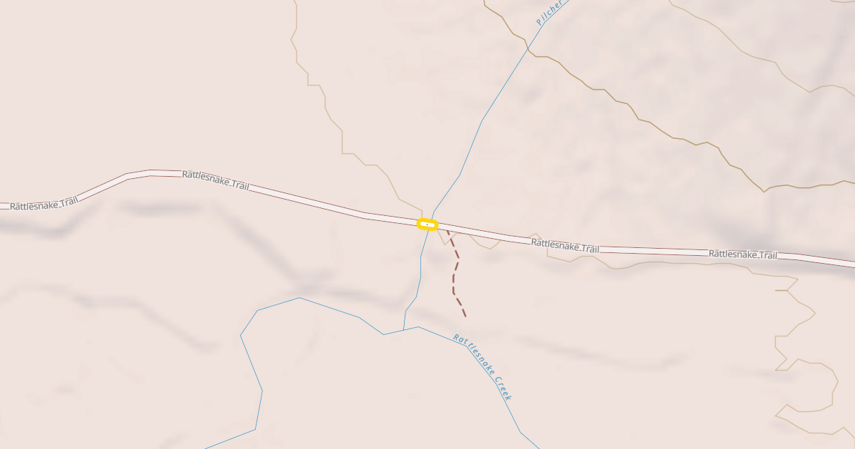Map preview of Rattlesnake Trail