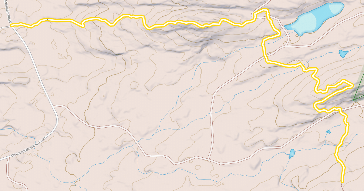 Map preview of Gorman Loop Trail