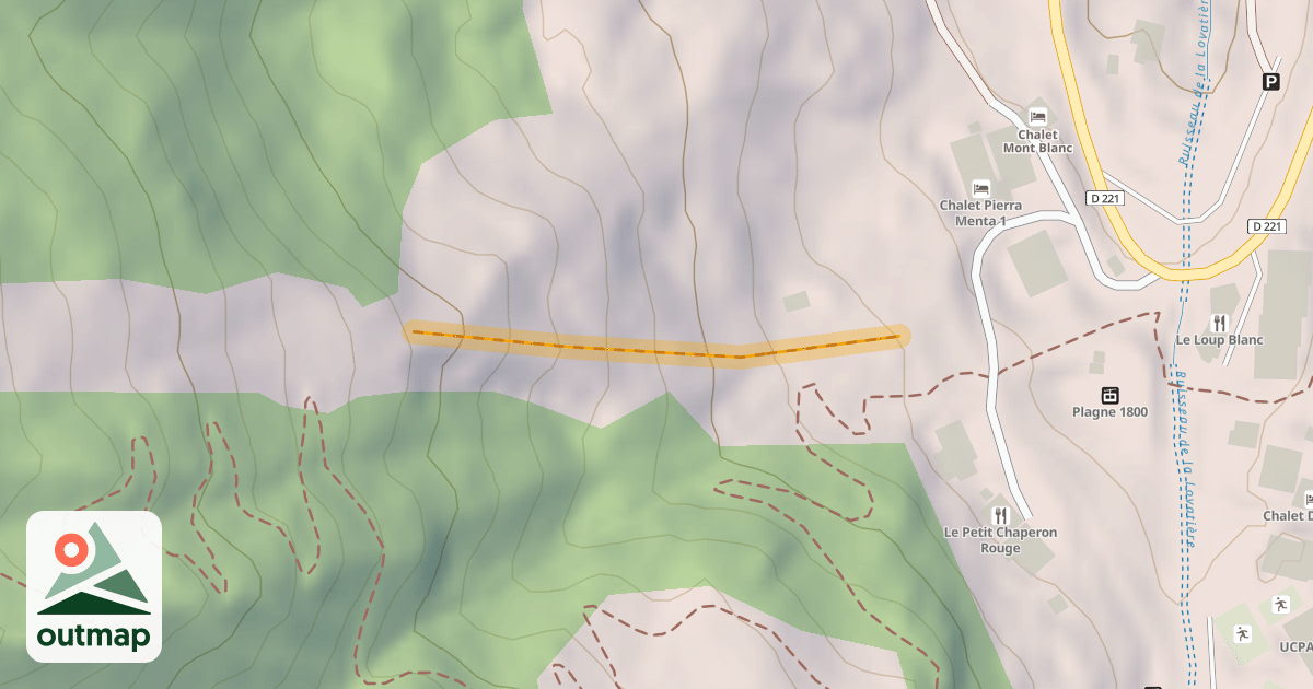 Map of Crête-Côte