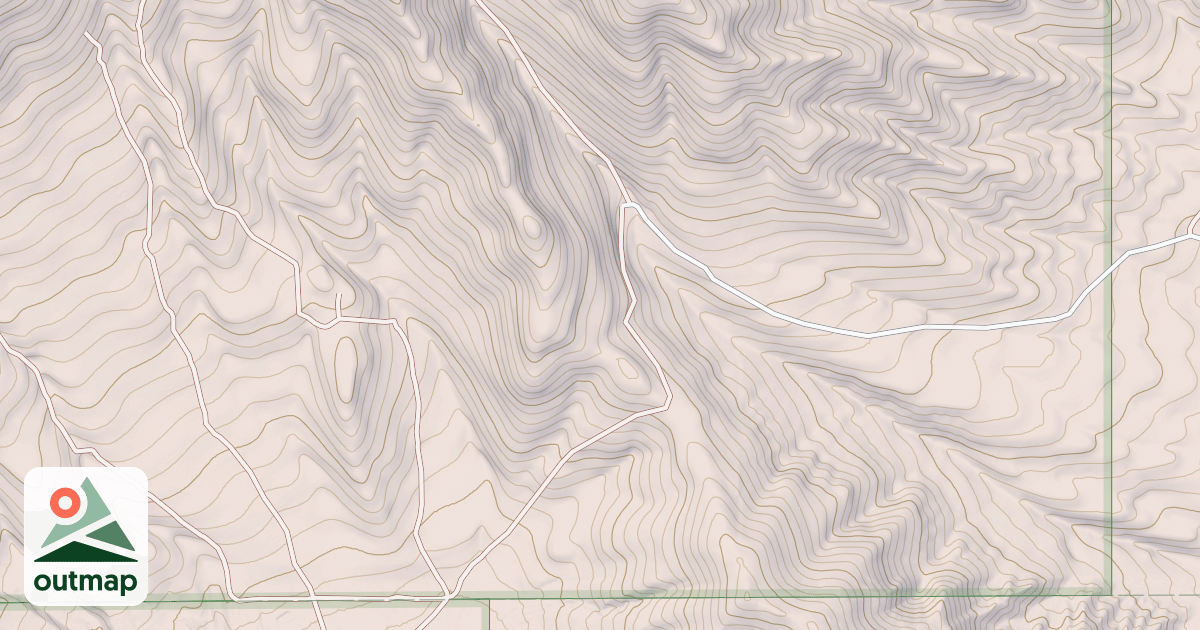 Map of ROBERTSON DRAW