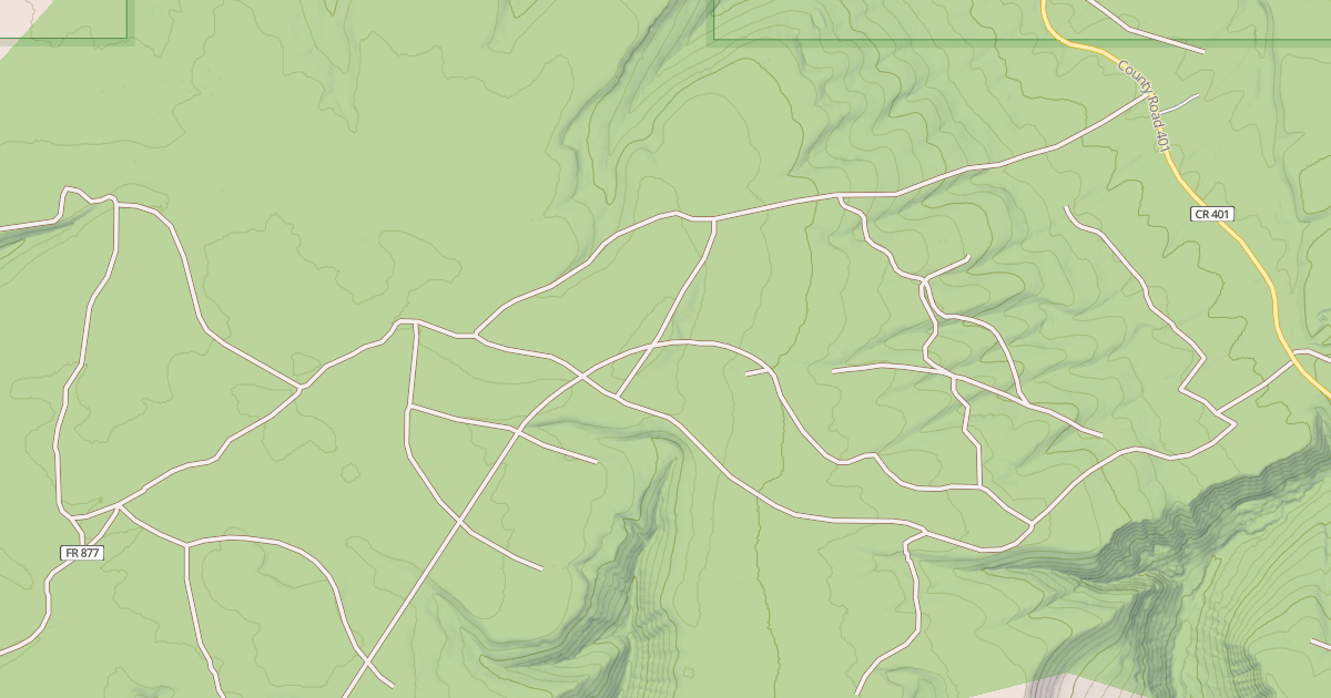 Map preview of GREEN RIDGE ROAD