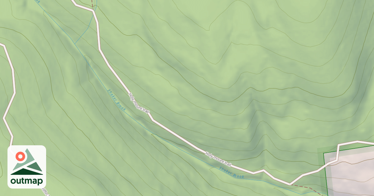 Map of Shaker Trail