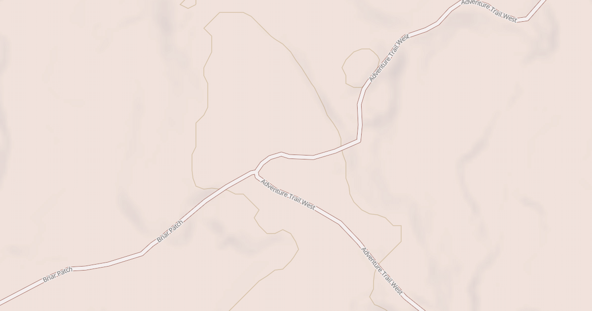 Map preview of Straight Arrows Trail