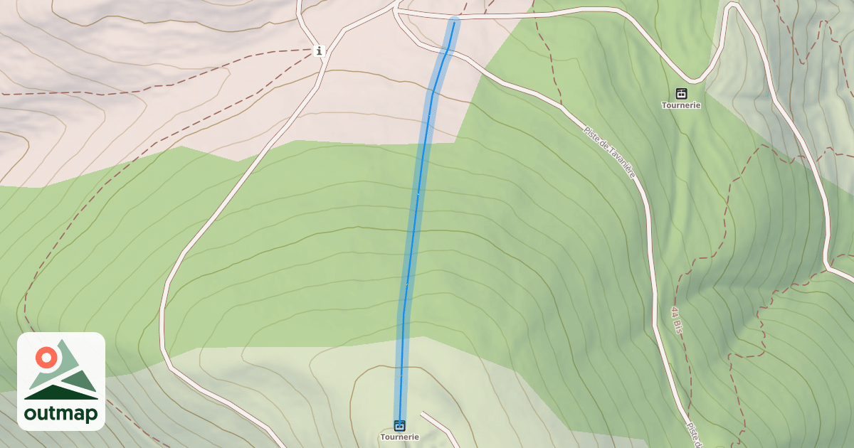 Map of Chamois 1